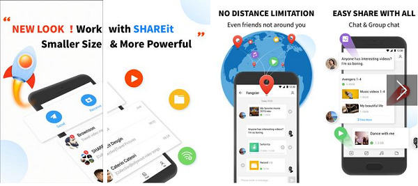 تنزيل SHAREit Lite النسخة المخففة “لايت” للأندرويد لمشاركة الملفات بسرعة