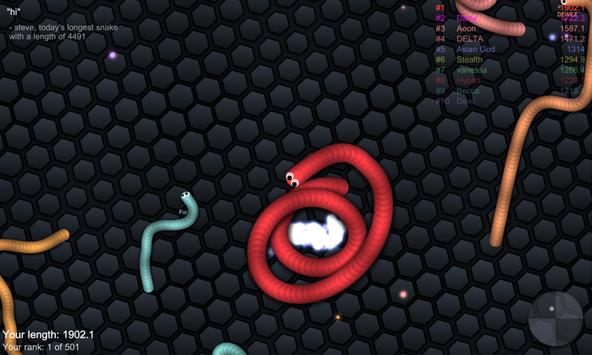 تحميل لعبة الثعبان slither.io
