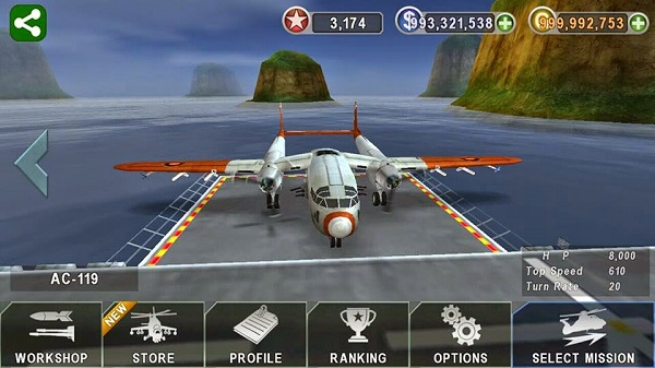 تنزيل لعبة gunship battle للاندرويد لعبة طائرات حربية حقيقية